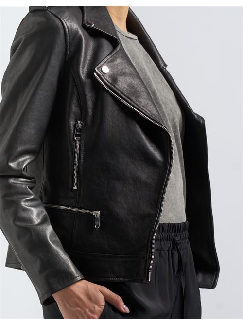 SLIM BIKER DONDUP | DJ667-PL0569D-XXX999 NERO